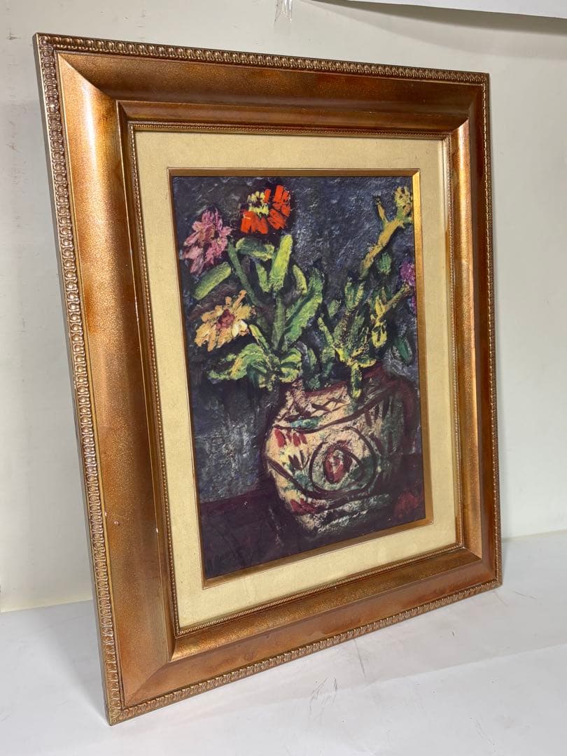 ✨アンティーク ナルミ [陶板画]