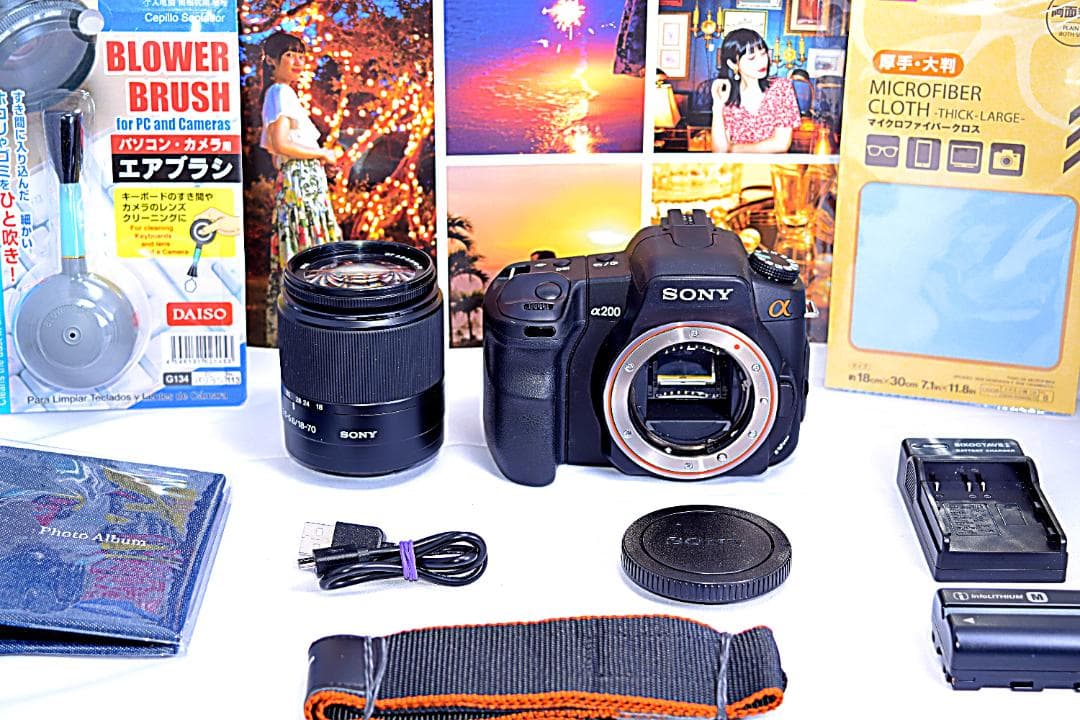 ✨極美品✨❤初心者オススメ❤✨スマホ転送OK✨SONYソニーα200✨