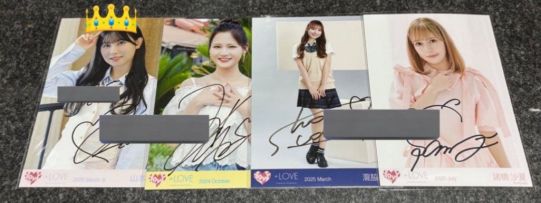 イコラブ 直筆生写真 まとめ売り