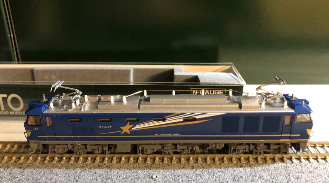【中古・美品】KATO 3065-1 EF510-500 北斗星色