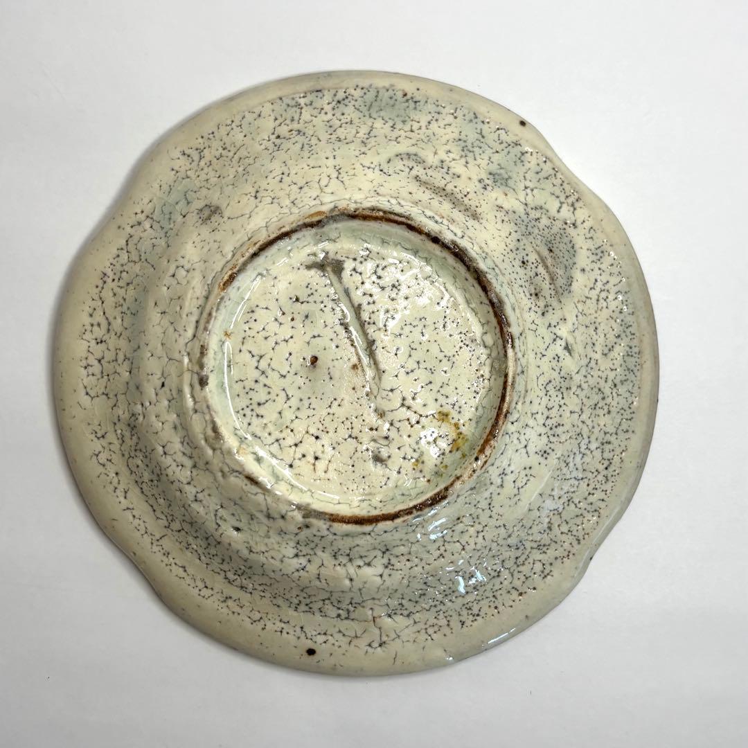 永江港史さん　絵志野焼　鹿　梅　鉢　小皿5枚セット