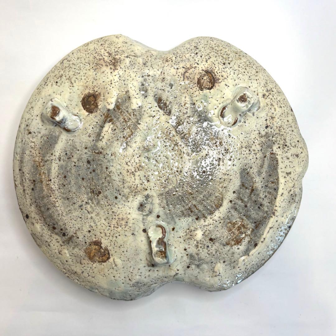 永江港史さん　絵志野焼　鹿　梅　鉢　小皿5枚セット