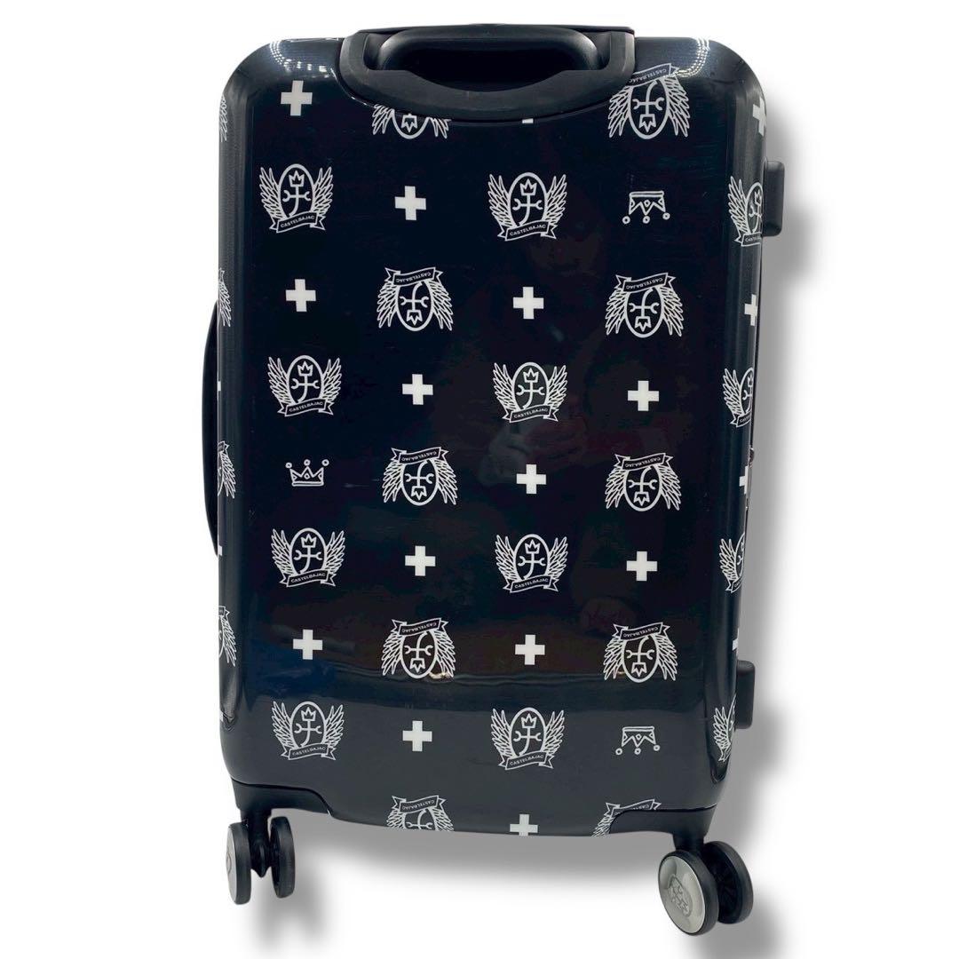 CASTELBAJAC　総柄　キャリーケース　カステルバジャック ブラック