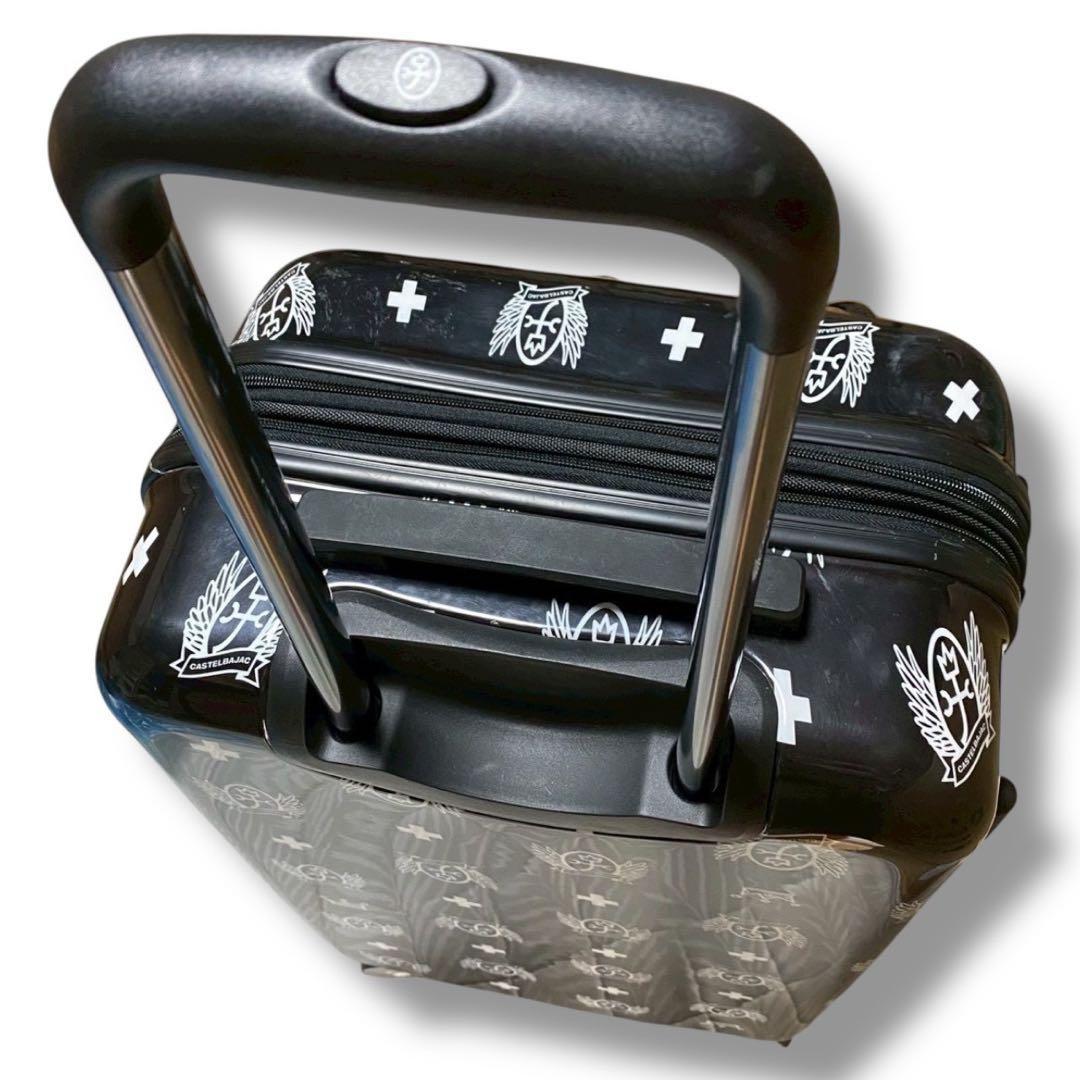 CASTELBAJAC　総柄　キャリーケース　カステルバジャック ブラック