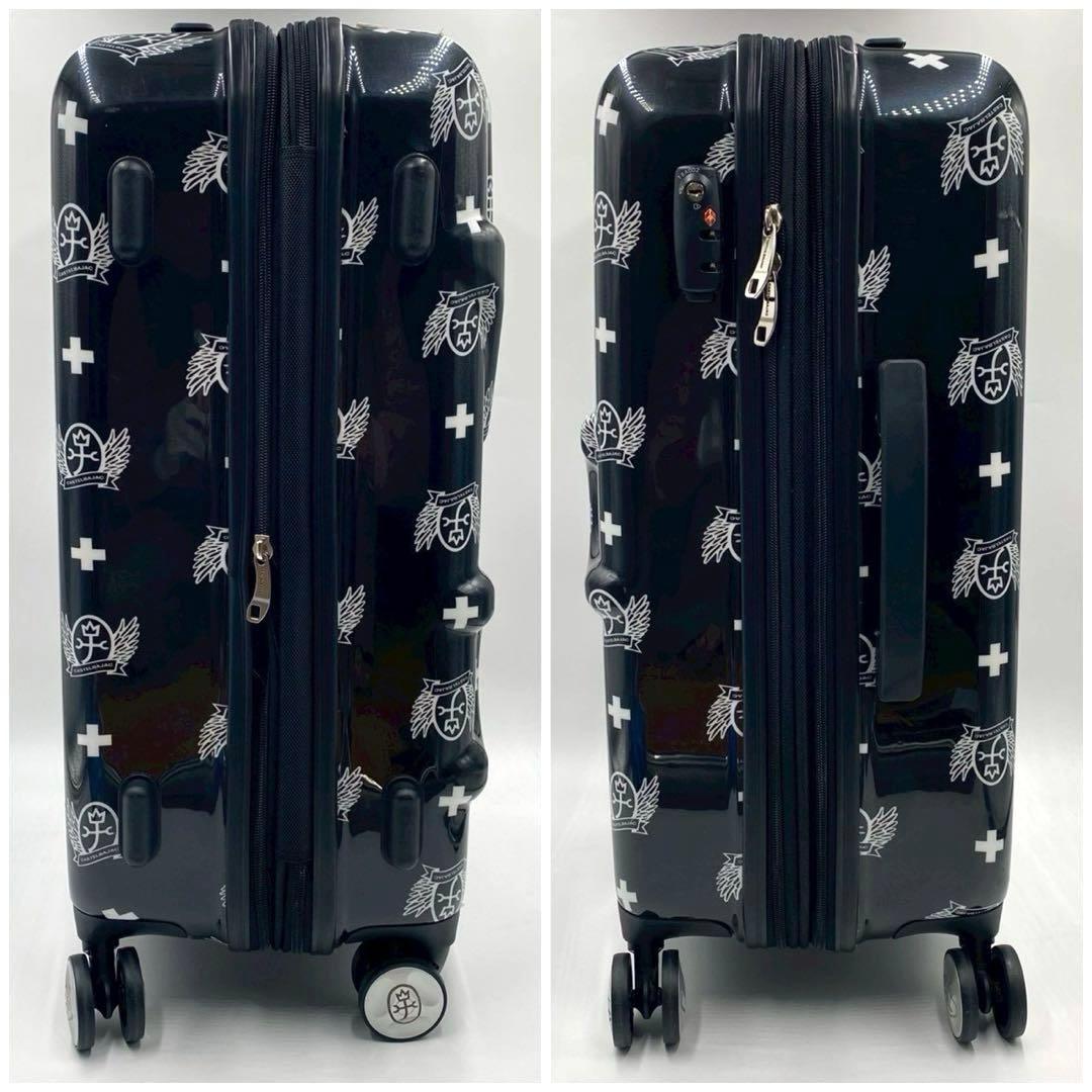 CASTELBAJAC　総柄　キャリーケース　カステルバジャック ブラック