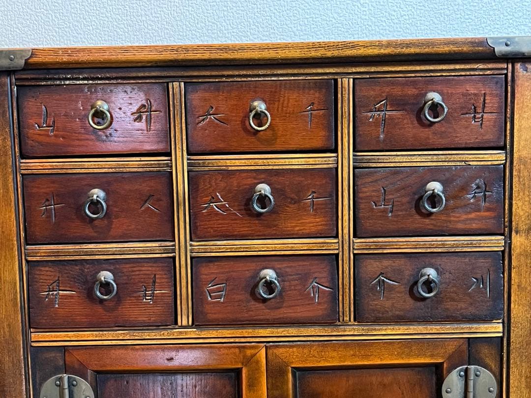 李朝家具 薬箪笥 ヤクジャン 韓国 アンティーク ビンテージ 骨董 韓国伝統工芸