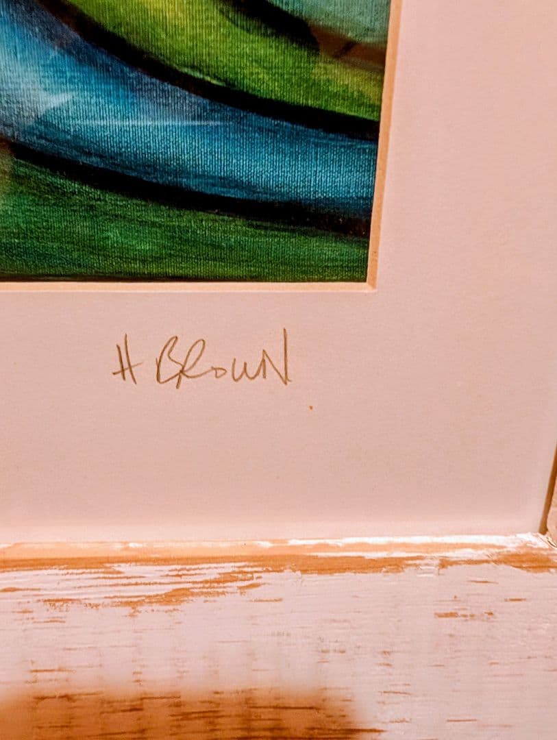 Heather Brown 正規品 直筆サイン入り