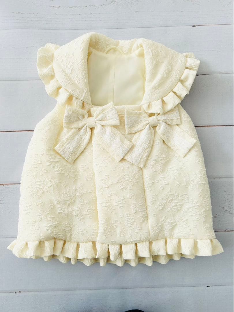 キャサリンコテージ　着物ワンピース& 被布セット＋七五三用草履スリッポン　３歳