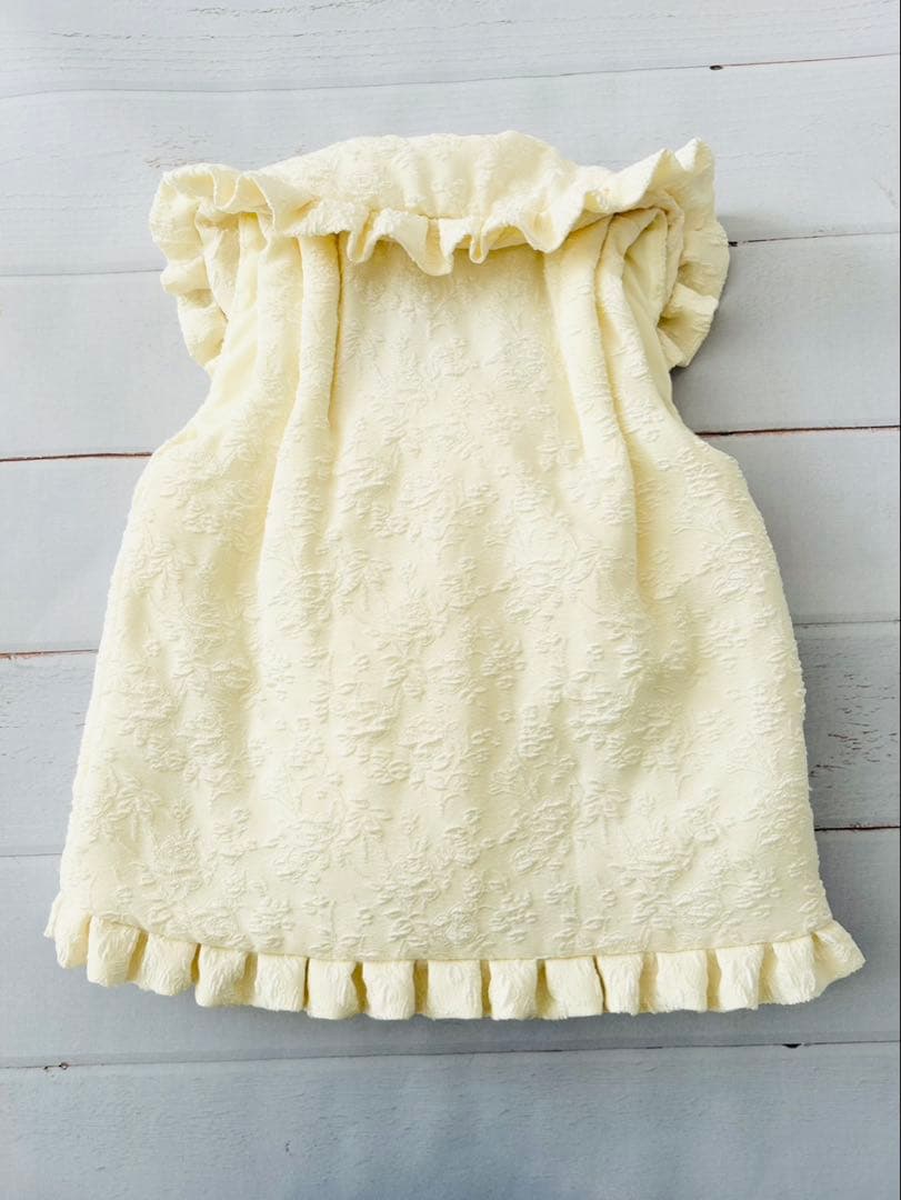 キャサリンコテージ　着物ワンピース& 被布セット＋七五三用草履スリッポン　３歳