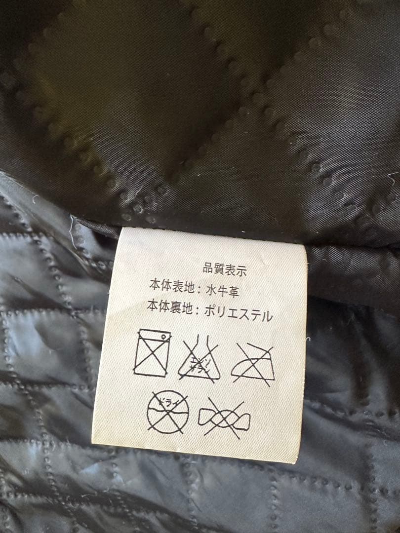 フリーダムFREEDOMライダースジャケット立襟シングル水牛革