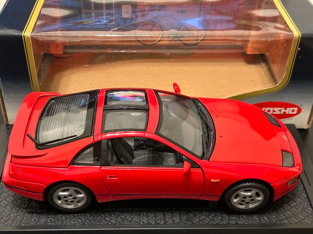 京商 日産 300ZX 1/18 レッド 平成レトロ フェアレディZ32