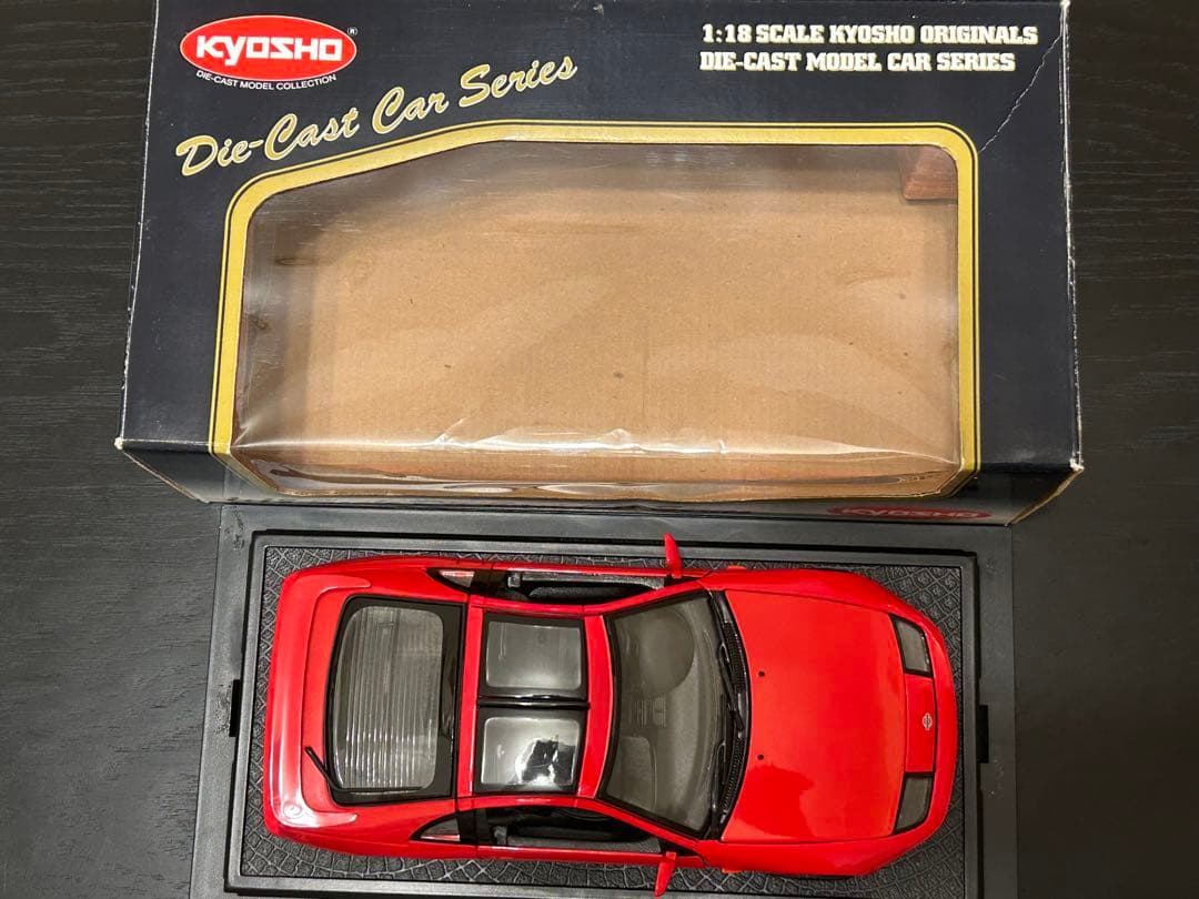 京商 日産 300ZX 1/18 レッド 平成レトロ フェアレディZ32