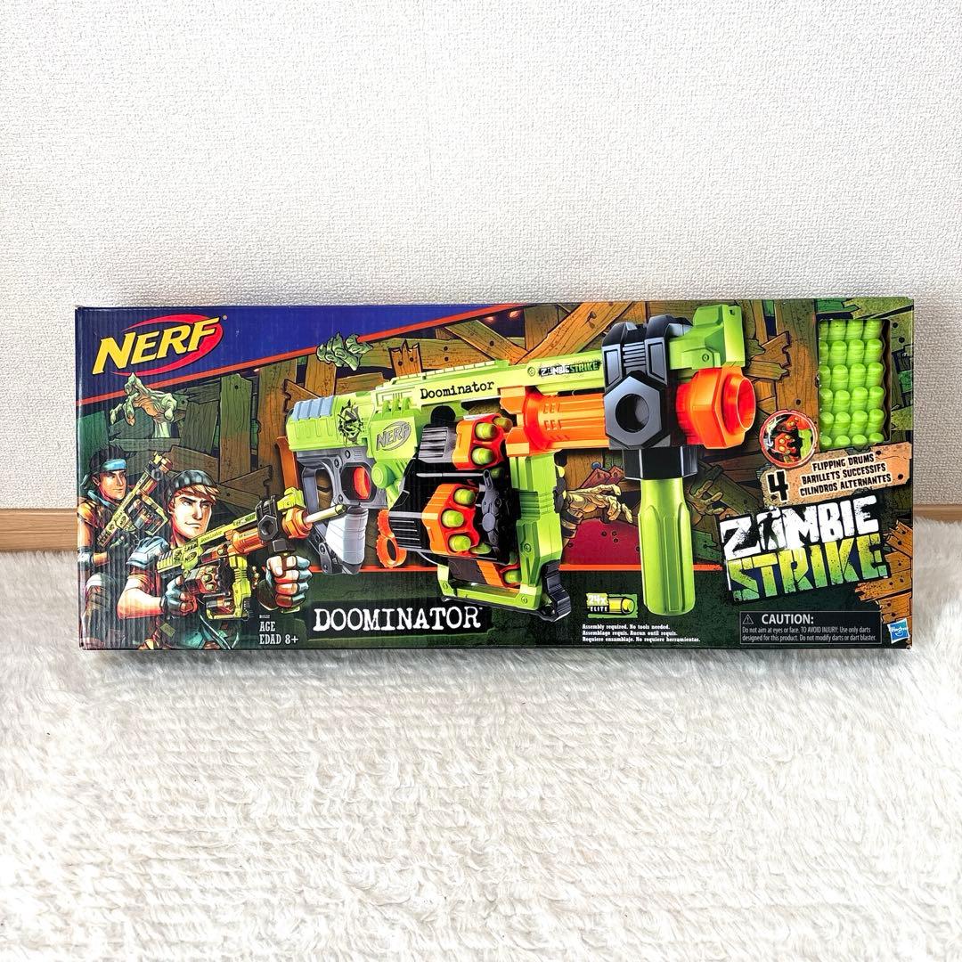 新品 未開封 ナーフ ゾンビストライクブラスター DOOMINATOR