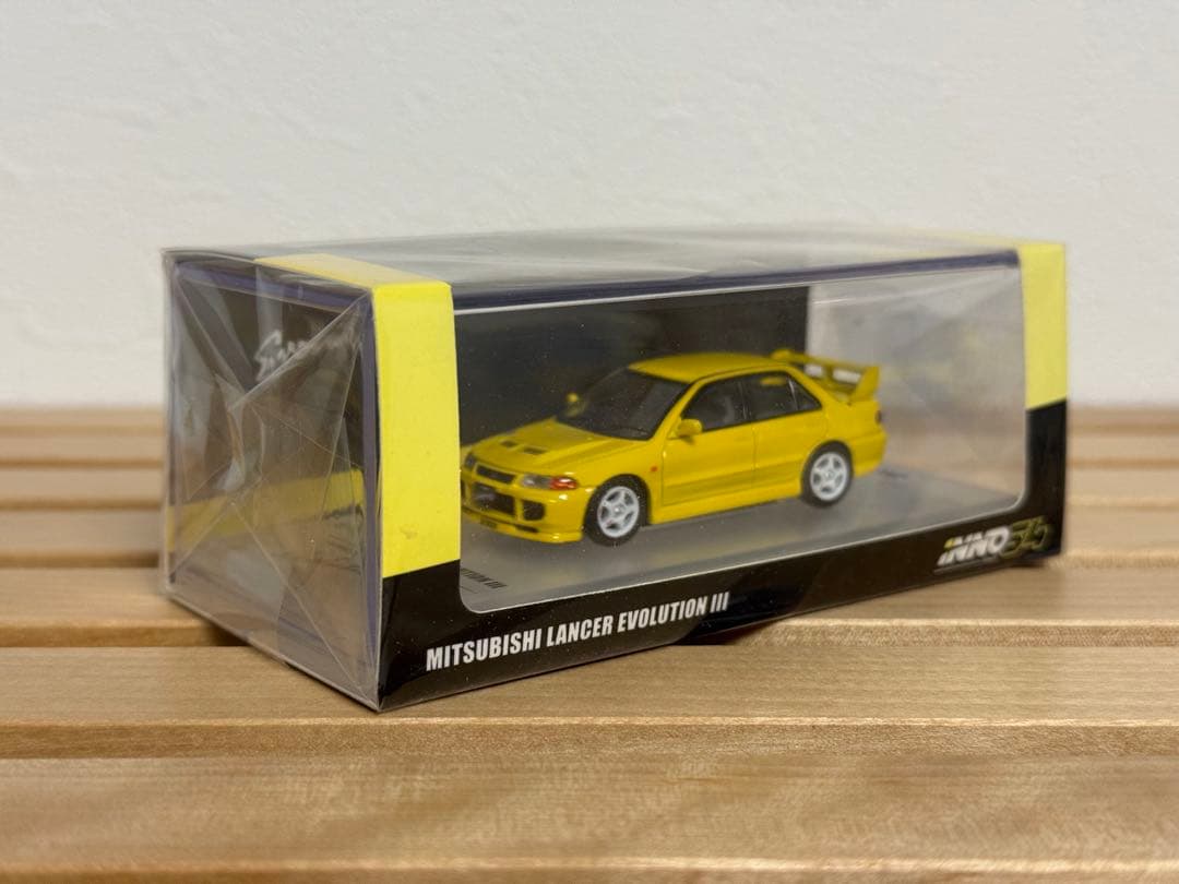 INNO64 1/64 Lancer Evolution III 黄色
