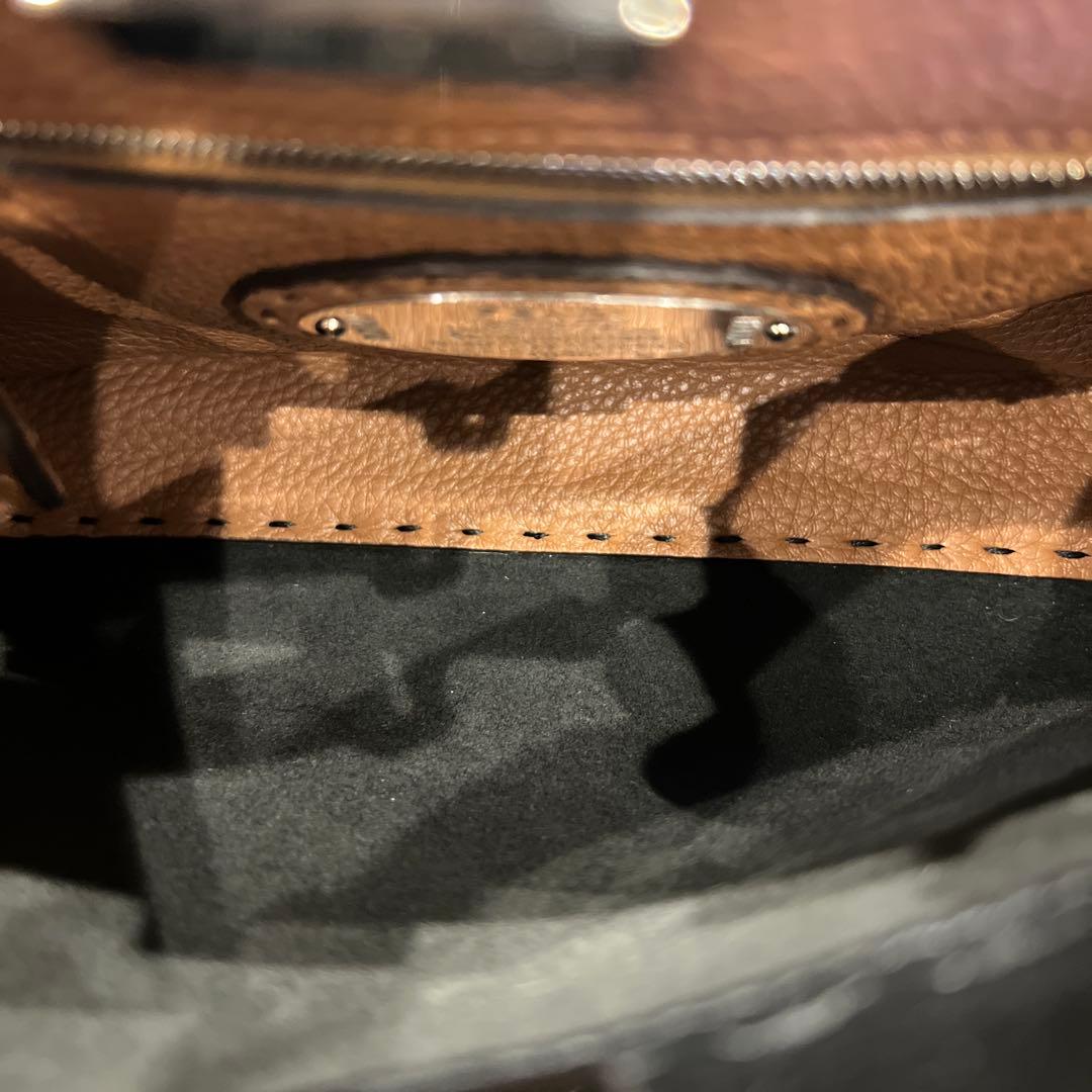 akiko【美品】FENDI ピーカブー　ミニ　ブラック　セレリア