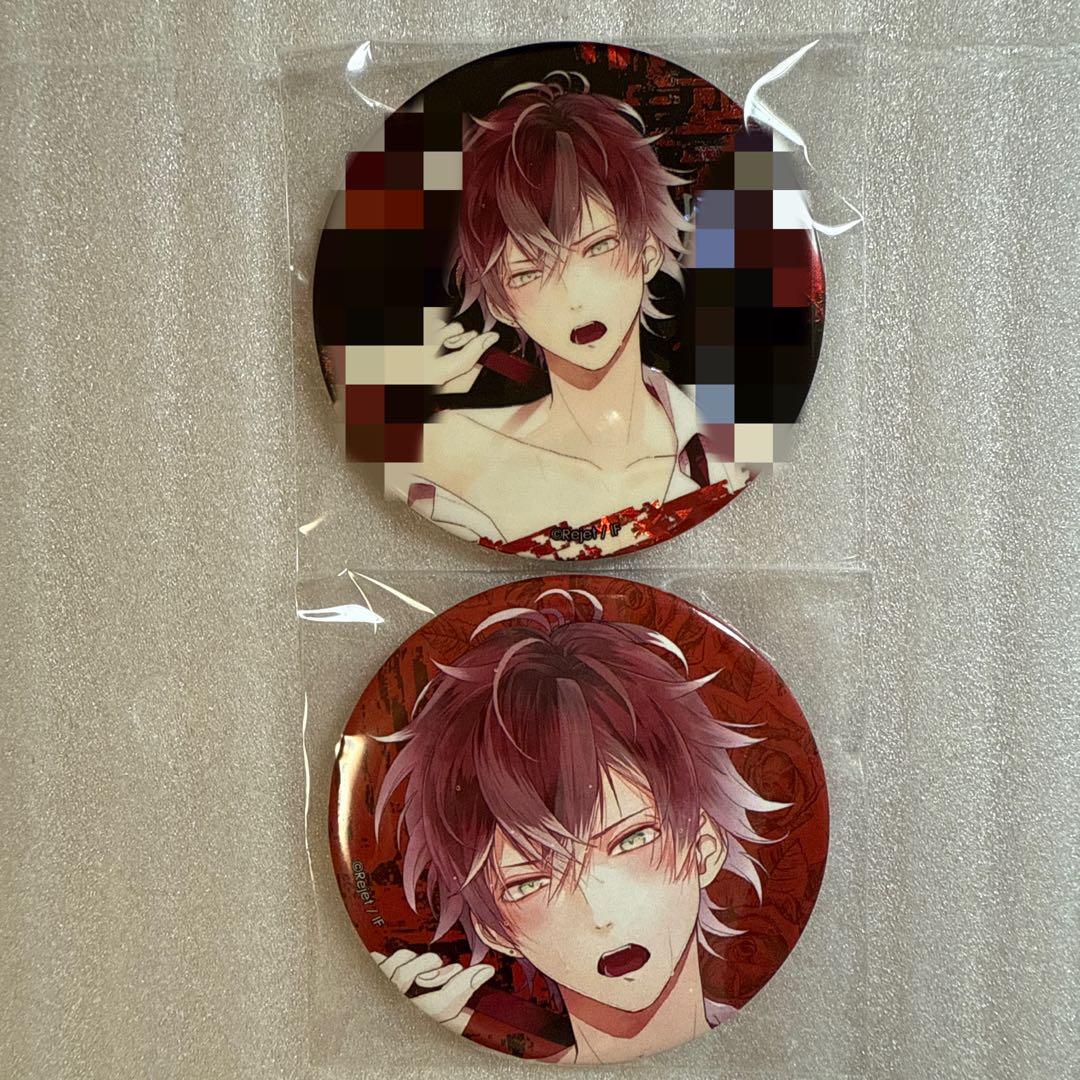 DIABOLIK LOVERS ディアラバ アヤト 吸愛渇望 ホロ 缶バッジ