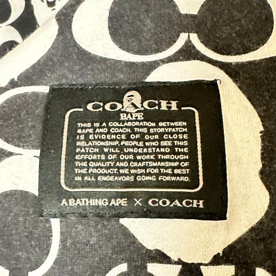 Bape × coach モノグラムTee