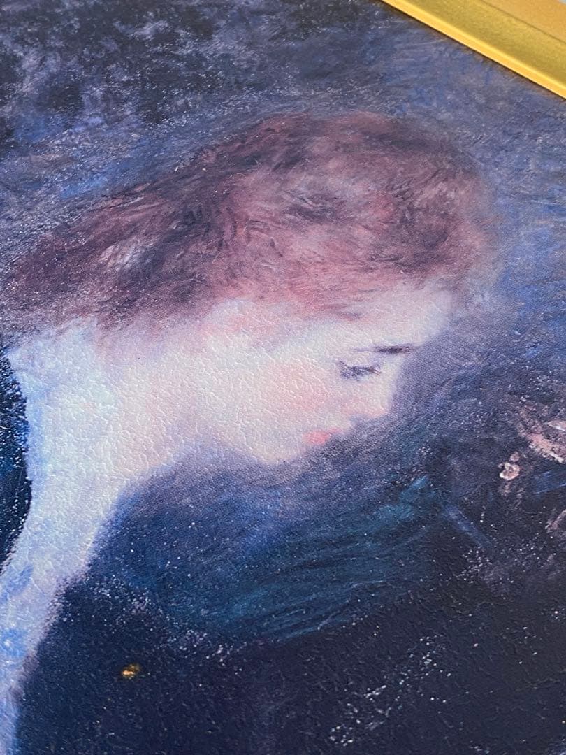 2734❣️ ルノアール　ピアノを弾く若い女　立体複製