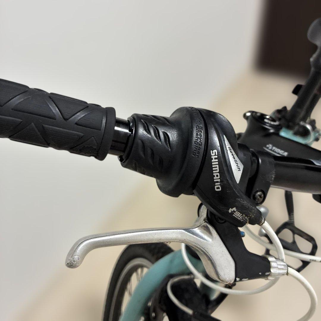 Bianchi ビアンキ　水色　ジュニア自転車　２０インチ　引き取り限定