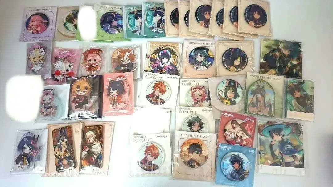 原神 まとめ売り GiGO アクスタ スイパラ 缶バッジ クリアファイル