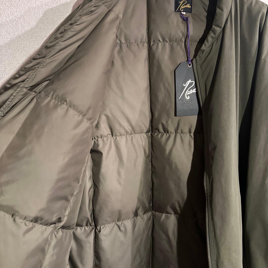 入手困難⭐︎Needles Sur Coat ダウン　スタンドカラー　カーキ　L