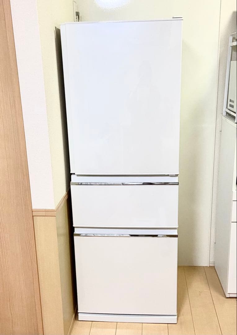 三菱 冷蔵庫 330L MR-CX33E-W 2020年製
