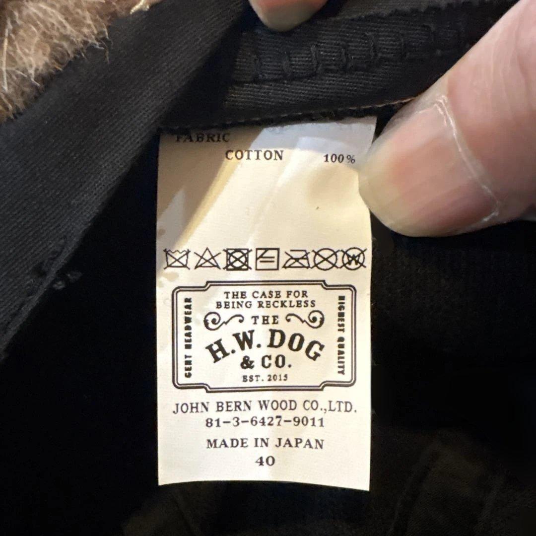 THE H.W.DOG&CO 40 キャップ　GLADHAND weirdo