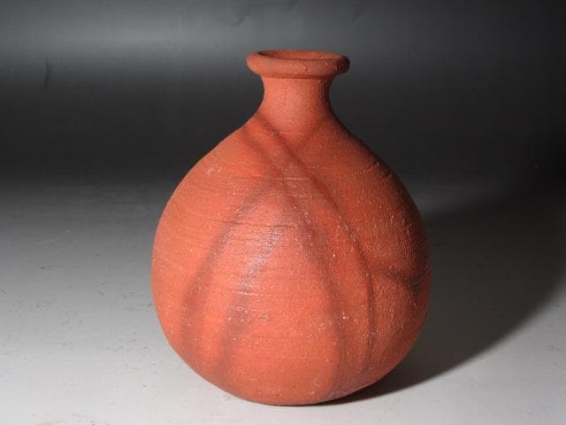 ★　藤原雄　徳利　愛らしい形の徳利です★x483