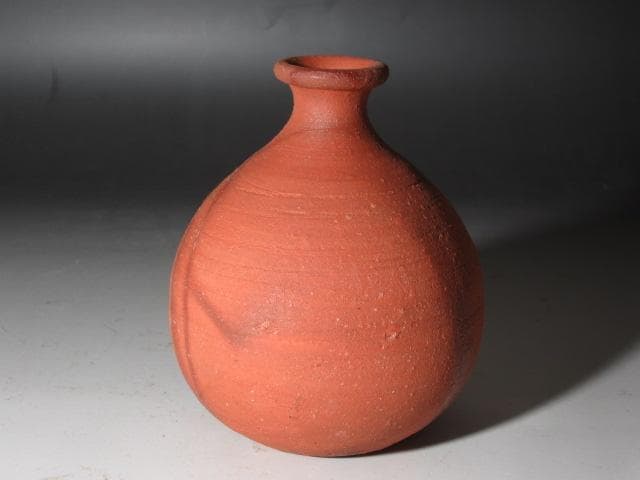 ★　藤原雄　徳利　愛らしい形の徳利です★x483