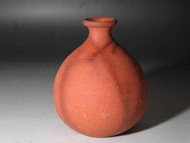 ★　藤原雄　徳利　愛らしい形の徳利です★x483