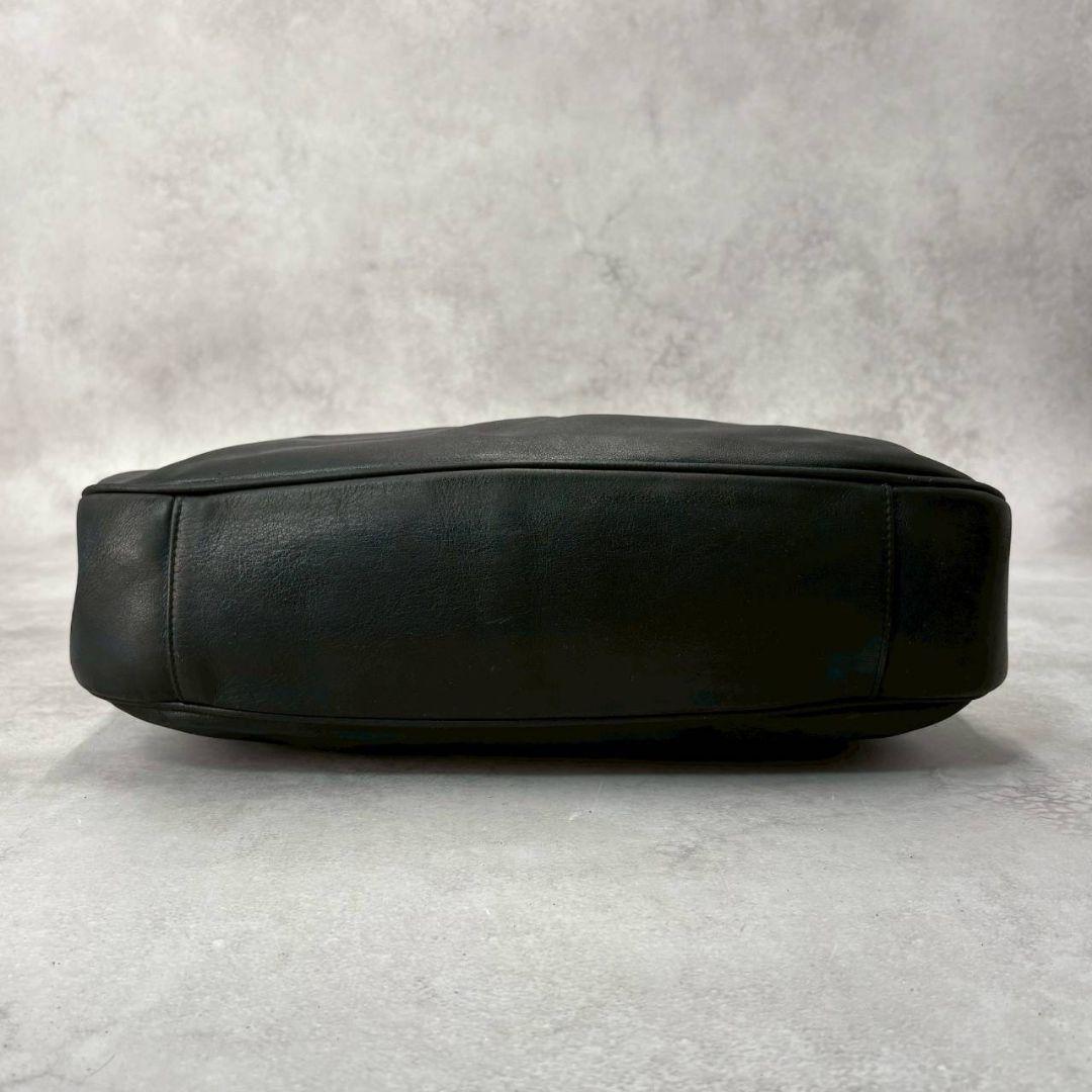 GUCCI グッチ バンブー 2wayハンドバッグ ショルダー レザー ブラック