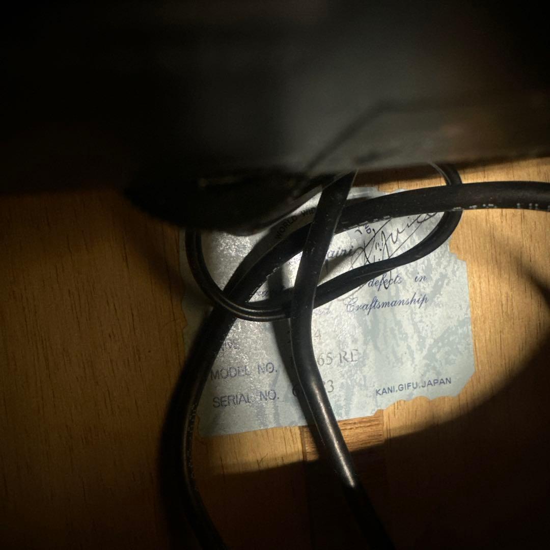 入手困難⭐︎K.Yairi RF-65 RB エレアコ使用　ピックアップ付　長渕剛