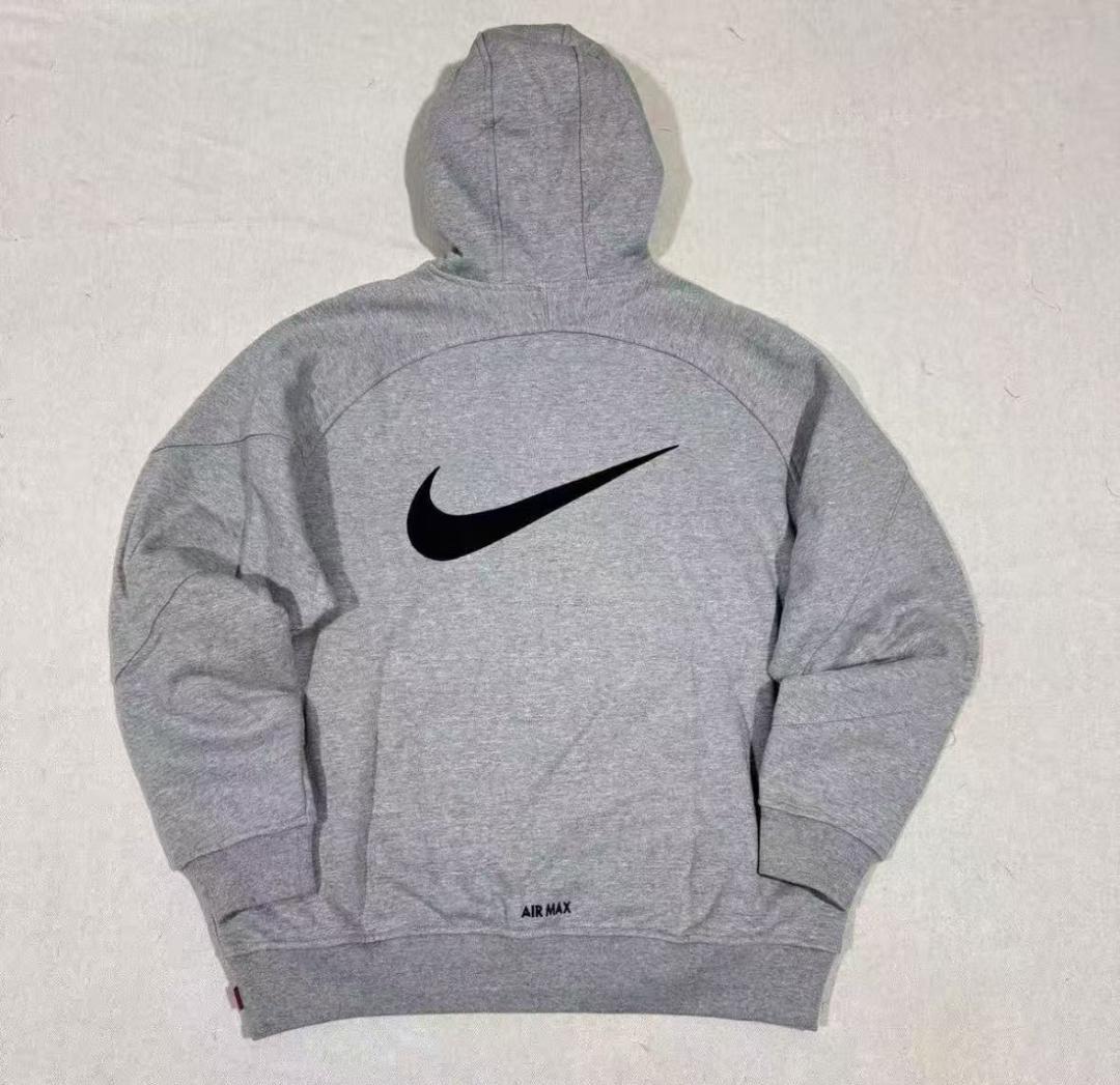 Nike Air Max グレー ジップアップパーカー