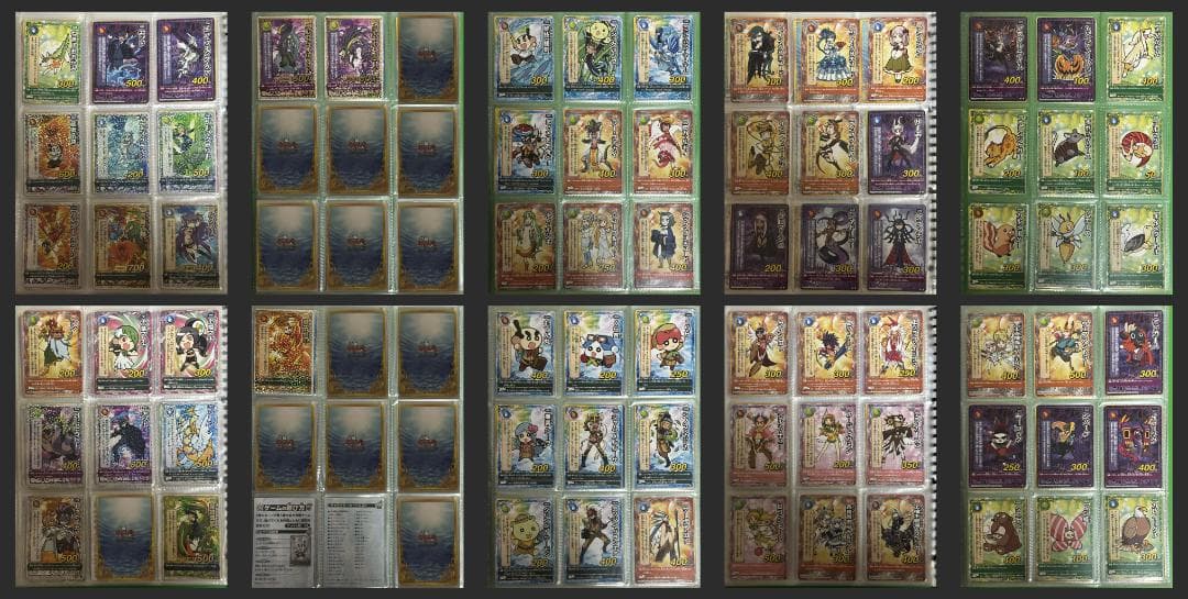 むてん丸カード　1000枚超（弾248種、章352種、Z/X42種）＋大百科