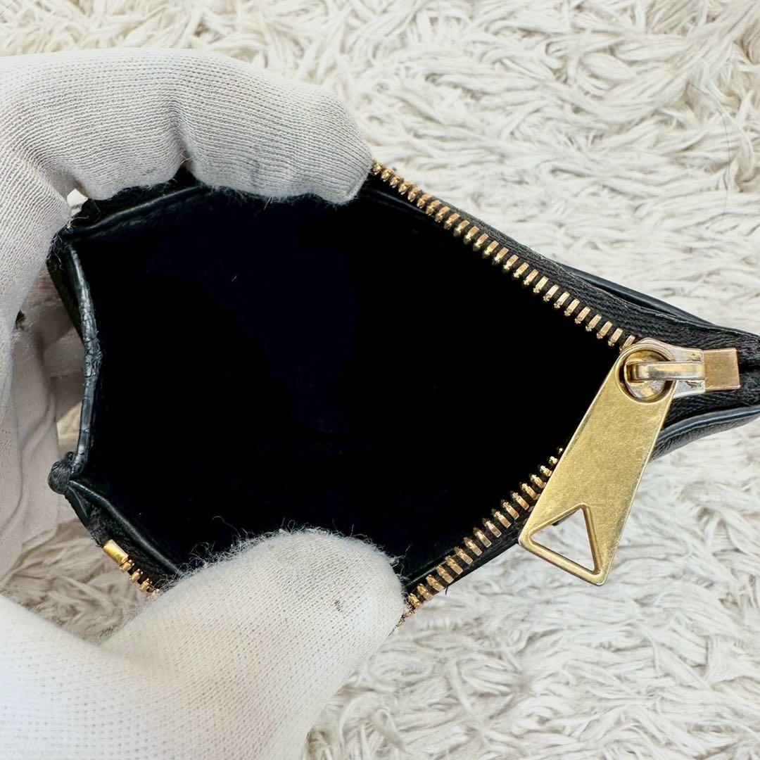 【美品】ボッテガヴェネタ フラグメントケース カセット ブラック RFID