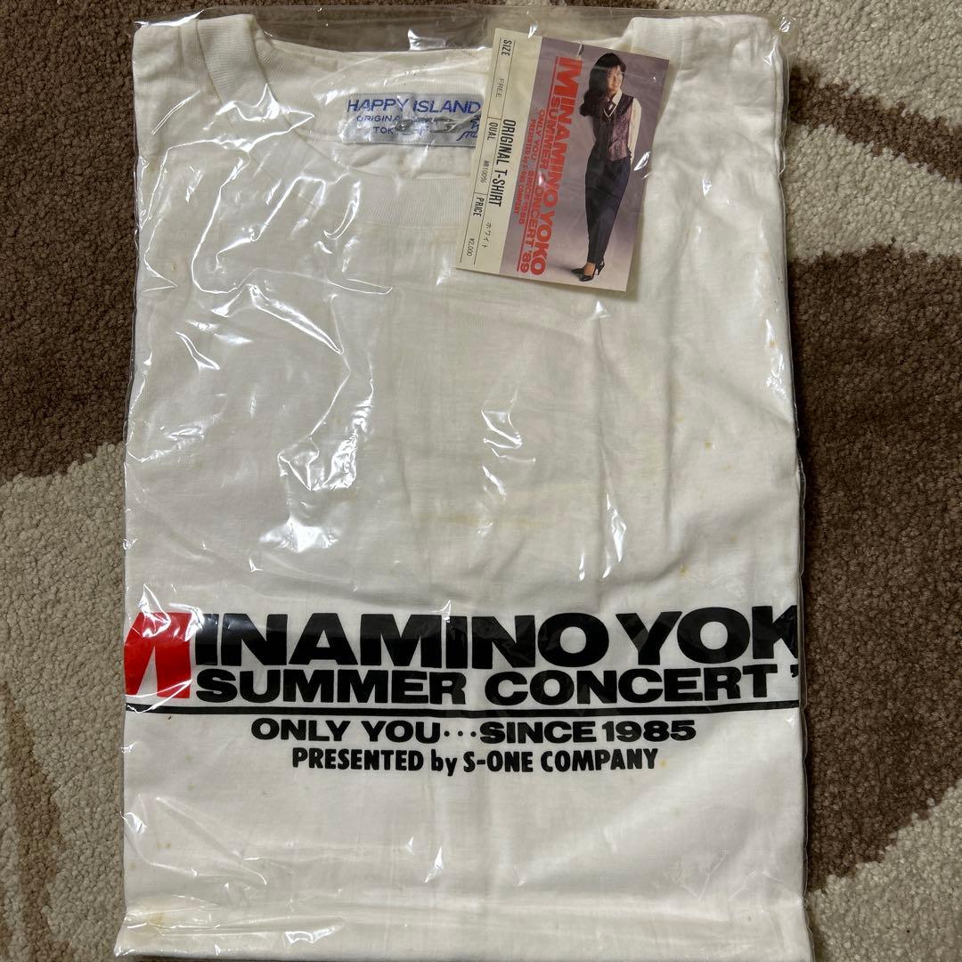 南野陽子　サマーコンサートTシャツ 1989