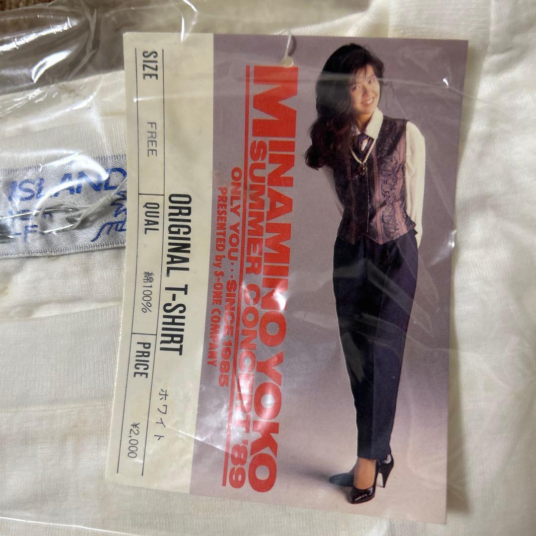 南野陽子　サマーコンサートTシャツ 1989