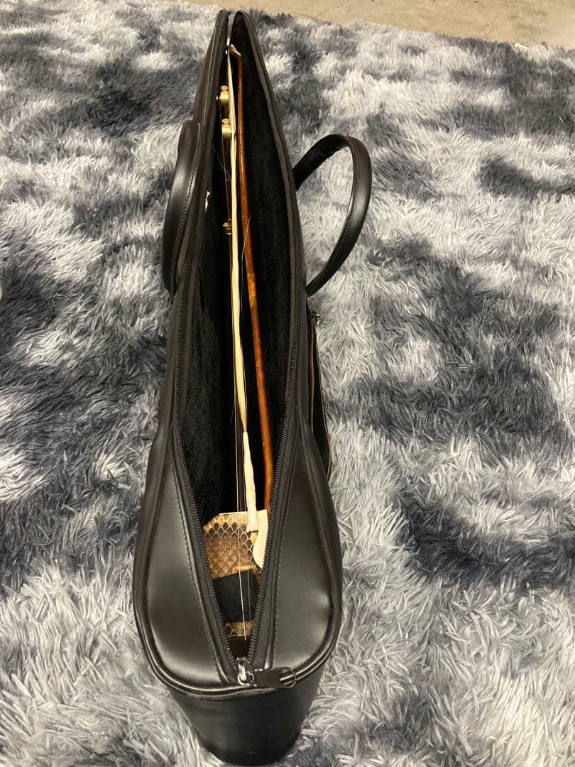 B0301)二胡★中古品★音などを確認済み★ヘビ皮　初心者用