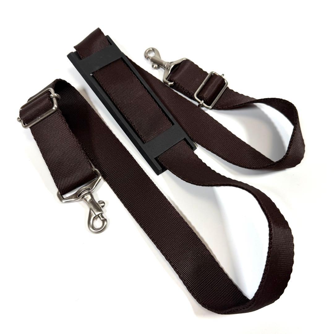 【極美品】SADDLE 豊岡鞄　ミニダレスバッグ　2way レザー　ブラウン