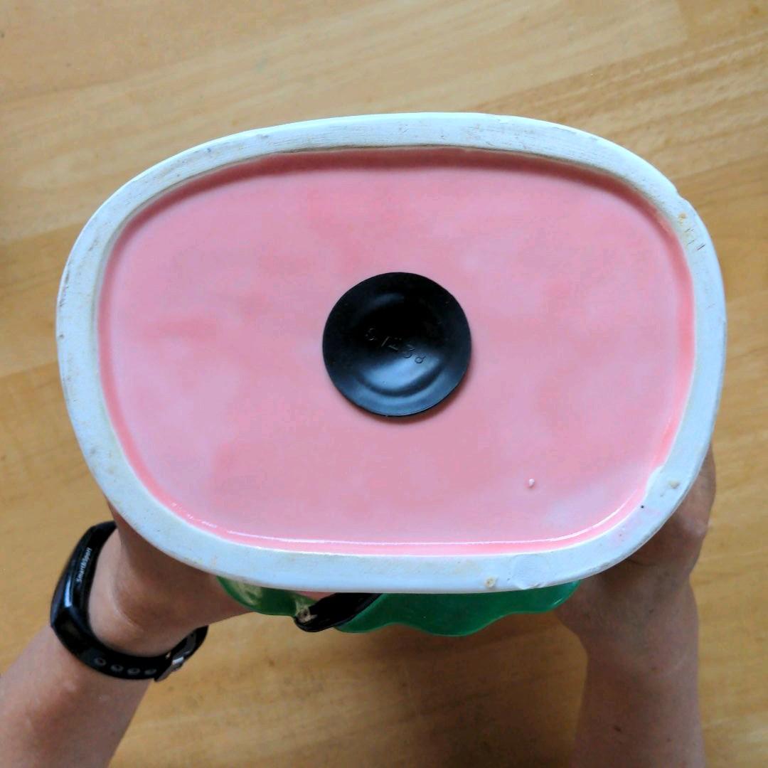 桃太郎電鉄の人気キャラクターキングボンビーの陶器製貯金箱