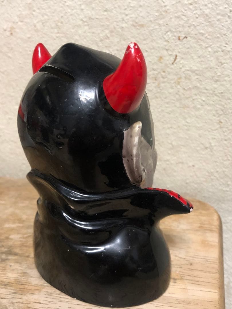 ビンテージ50s デビル　悪魔　貯金箱　ミッドセンチュリー ネイバーフッド　死神