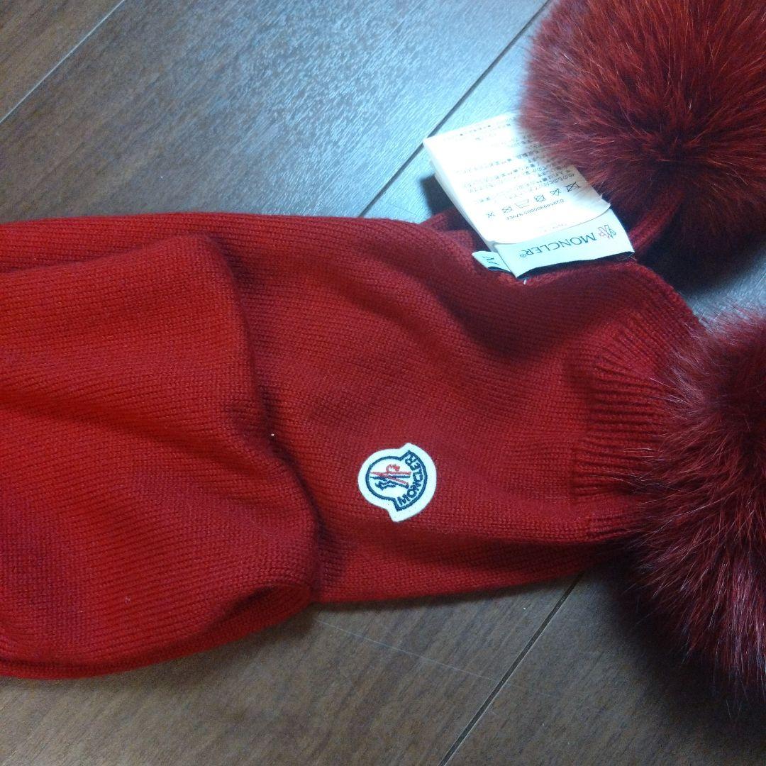 モンクレール　レディース　リアルファー付きマフラー