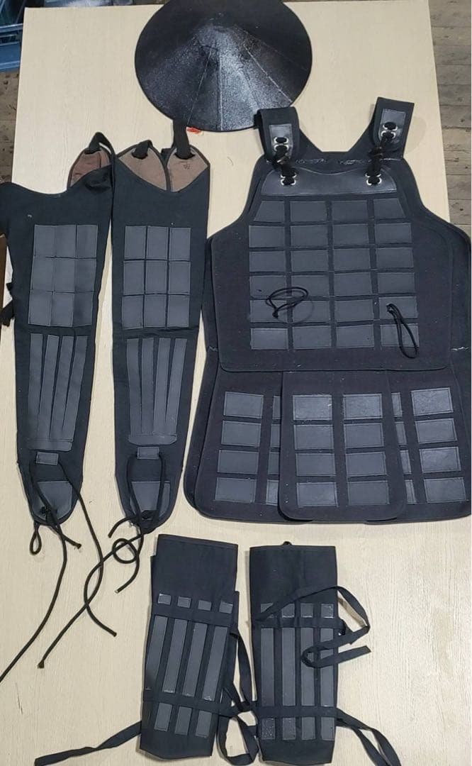 等身大　畳鎧(手作り甲冑)