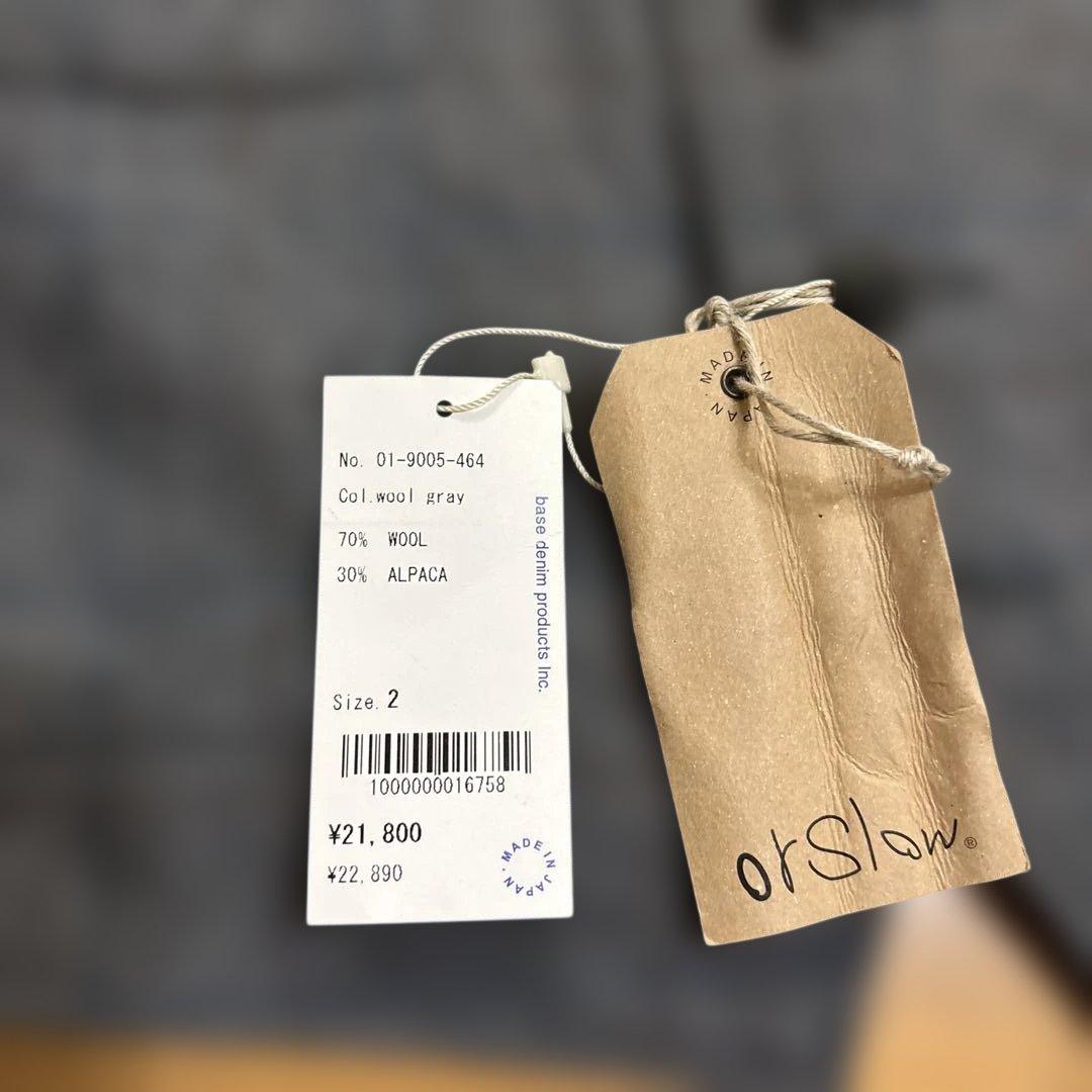 新品半額！オアスロウorslowヴィンテージレプリカ ウールチェックベスト