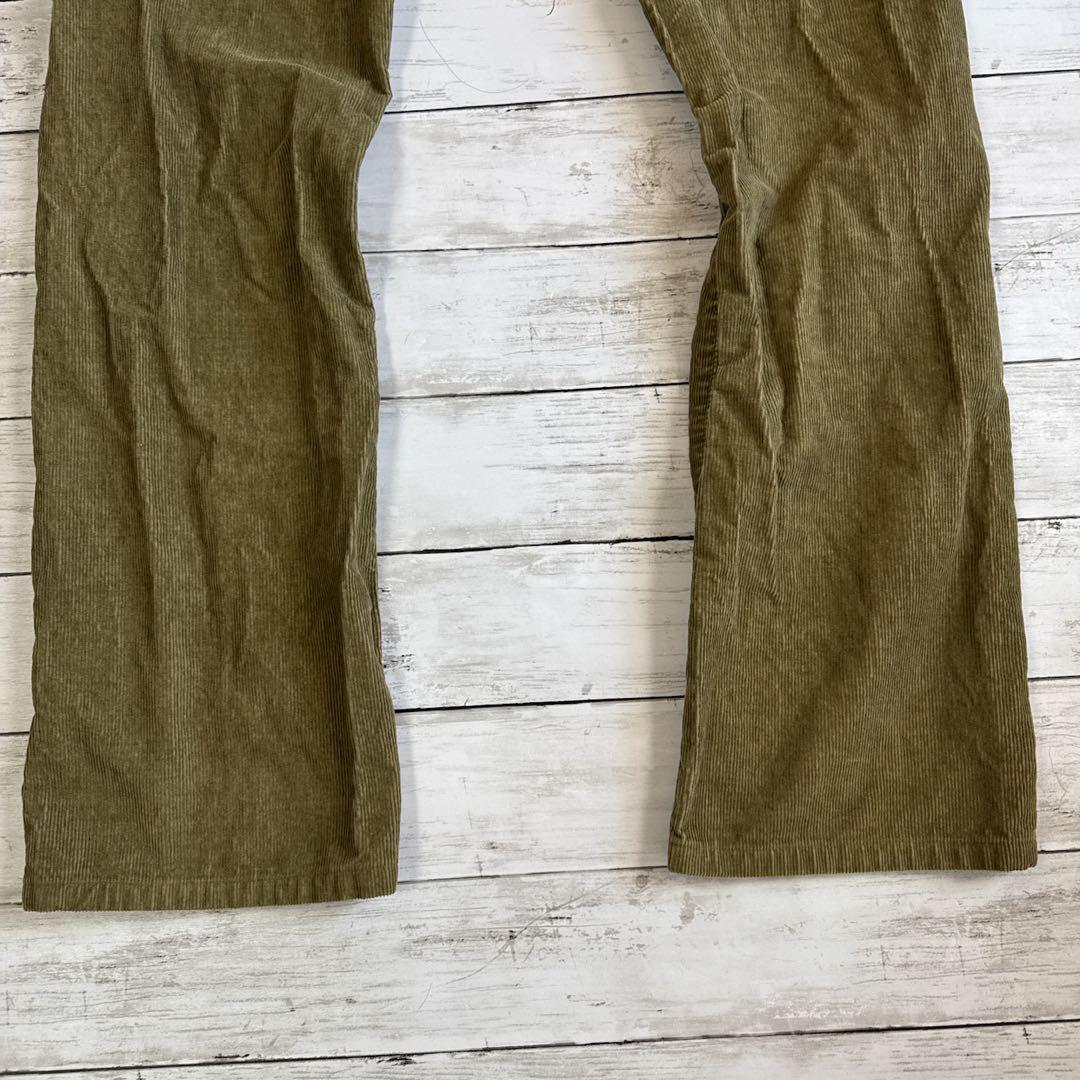 ろ*ー様 ラルフローレンRRL コーデュロイパンツ オリーブ IDEALジップメ