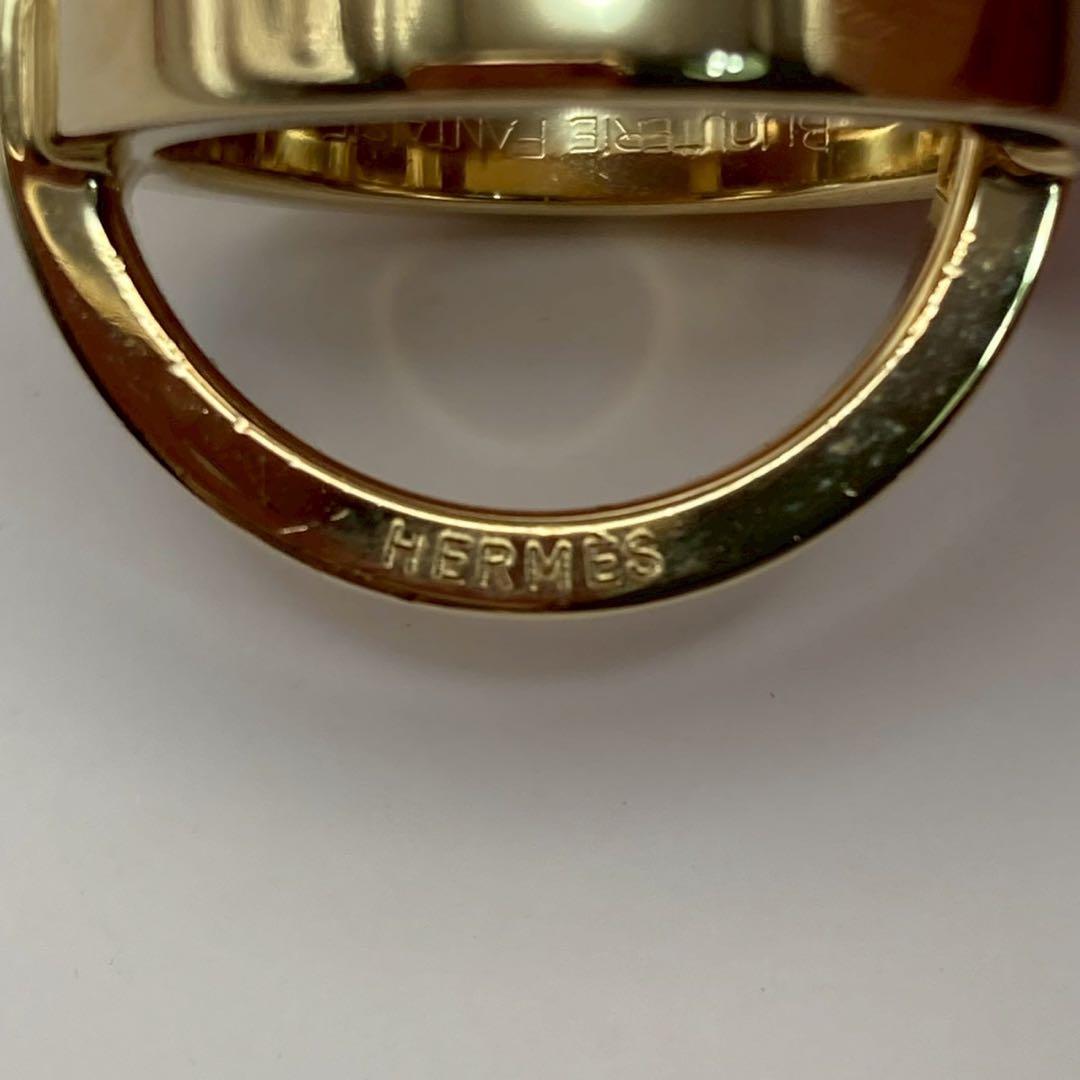 【極美品】エルメス　スカーフリング　BIJOUTERIE FANTAISE