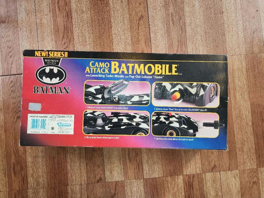 ケナー　バットモービル 　バットマンリターンズ　カモアタック　国内未発売