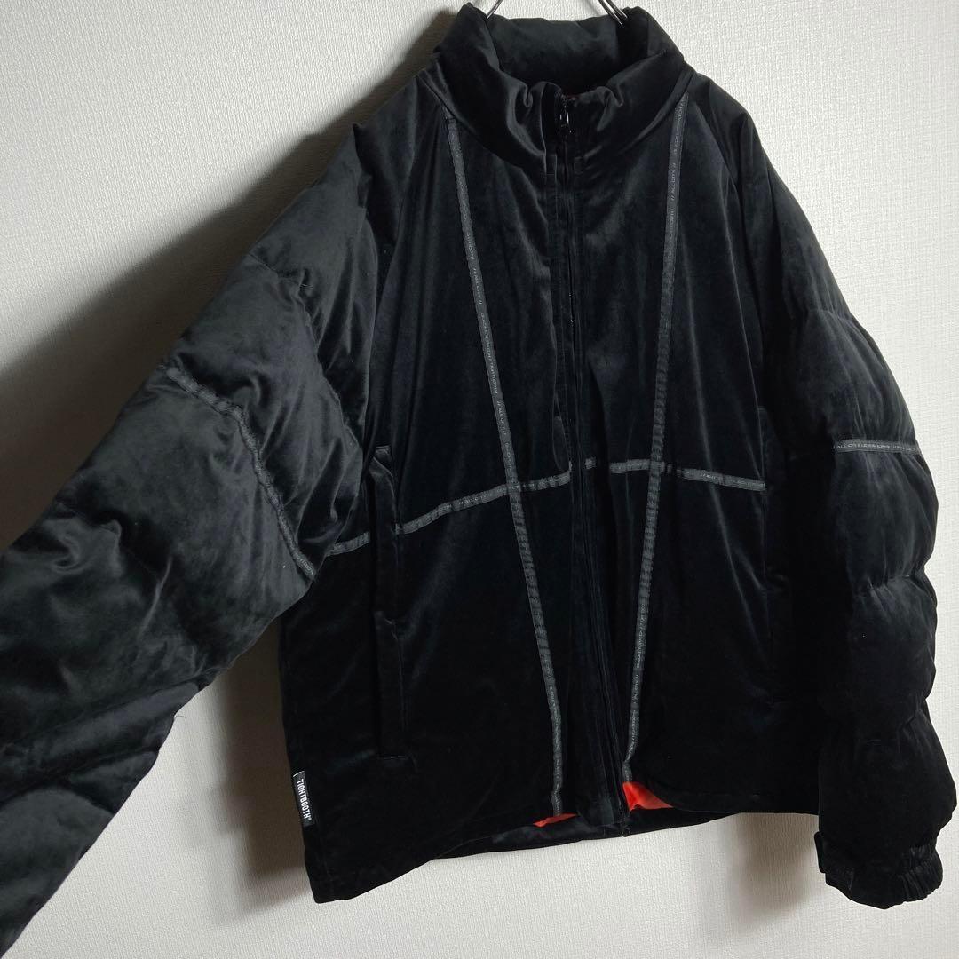 【美品】タイトブースプロダクション×ブラックアイパッチ ベルベット ダウン.
