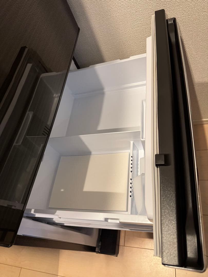 三菱 3ドア冷凍冷蔵庫 MR-CX33D ブラウン 自動製氷機能付き