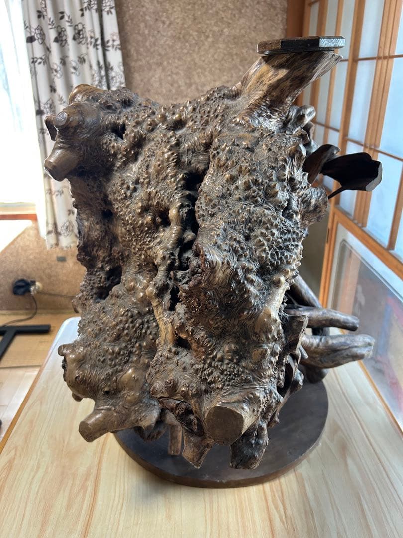 根卓 花台 一枚板 飾り台 古家具 古道具 アンティーク古美術 骨董